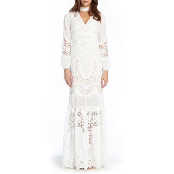 Anthropologie BHLDN x Monique Lhuillier Lyon Dress - Picture 1 of 11
